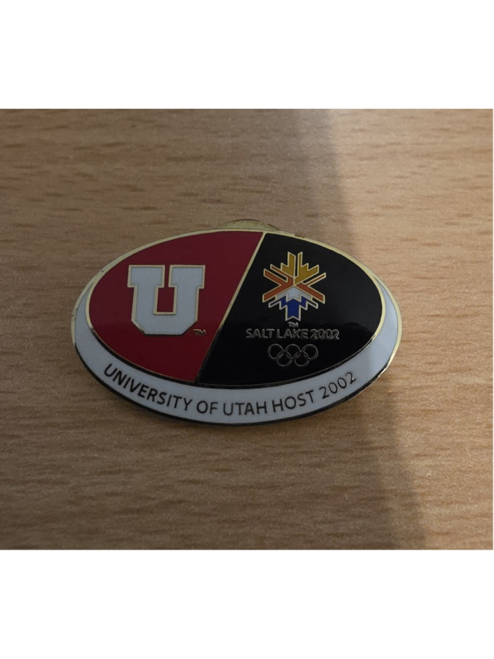 Salt Lake 2002 Olympics University of Utah Host Pin Winter Olympic Games